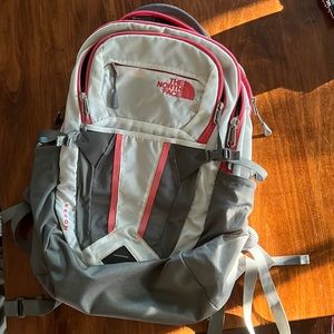 Backpack with laptop sleeve